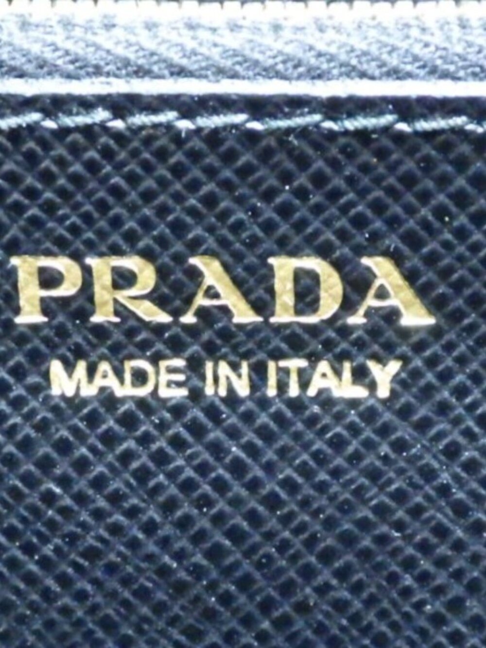PRADA Saffiano Metal Long Wallet in Black - Picture 11 of 11